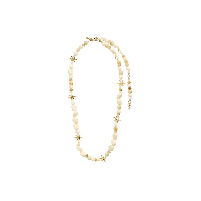 PRISM necklace white/gold