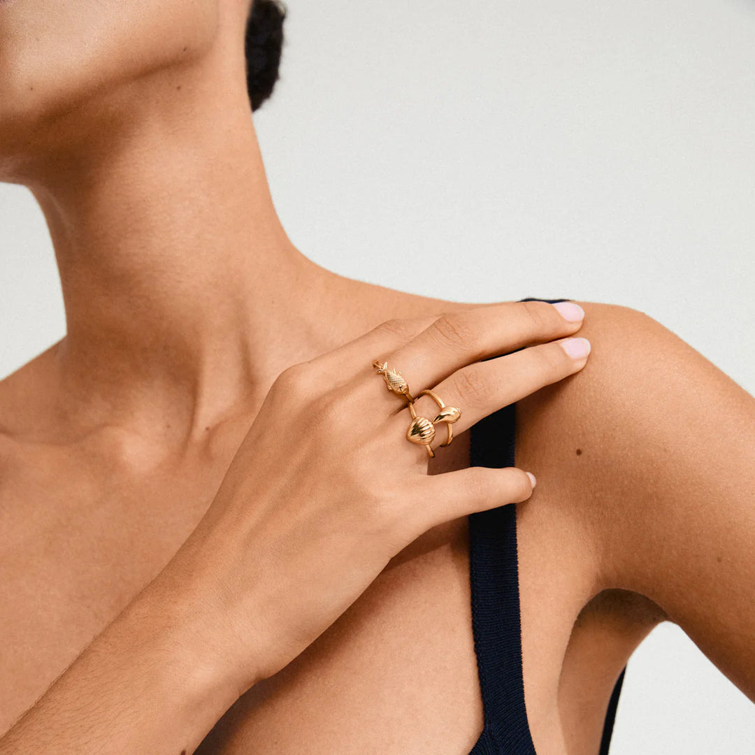 Breeze 3in1 Ring Set - Gold