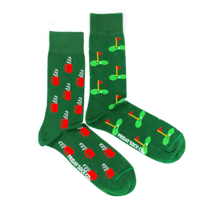 Men’s Golf Clubs & Green Socks