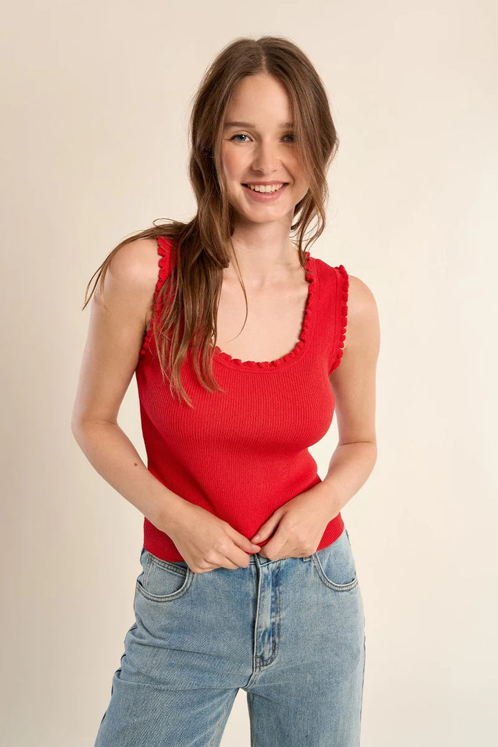 Summer Fling Tank - Red