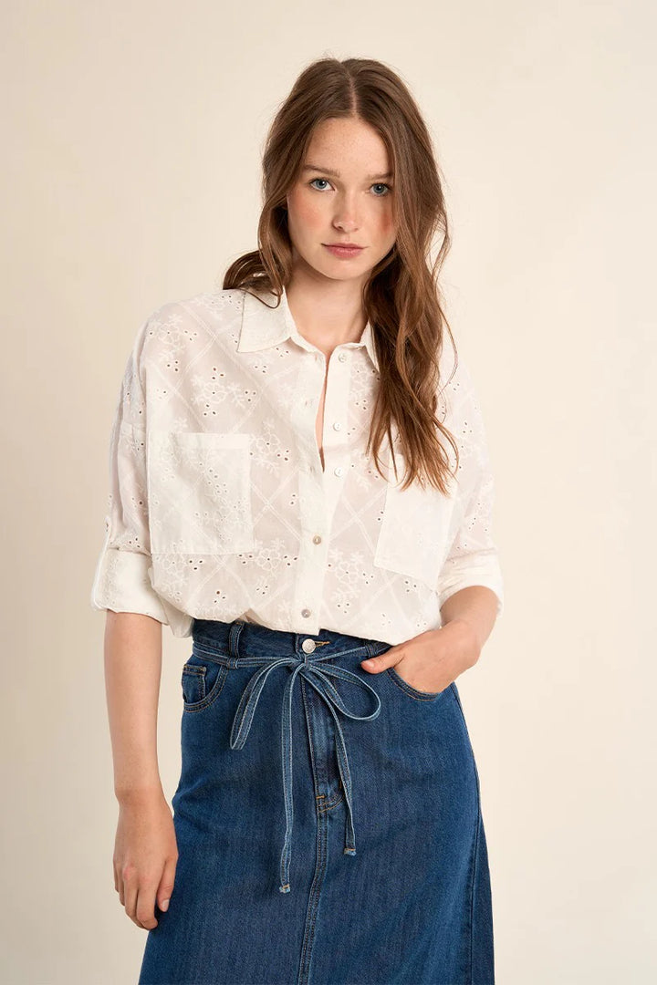 Cute As A Button Blouse