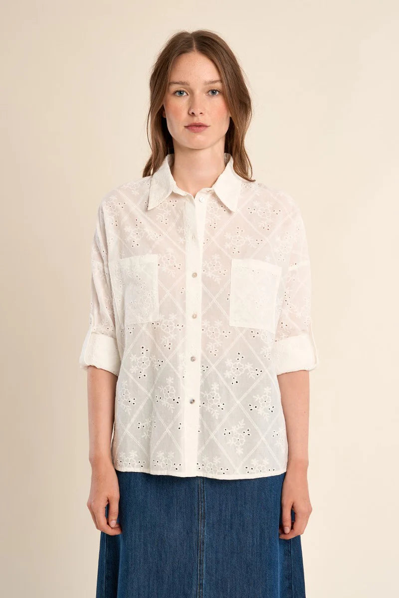 Cute As A Button Blouse