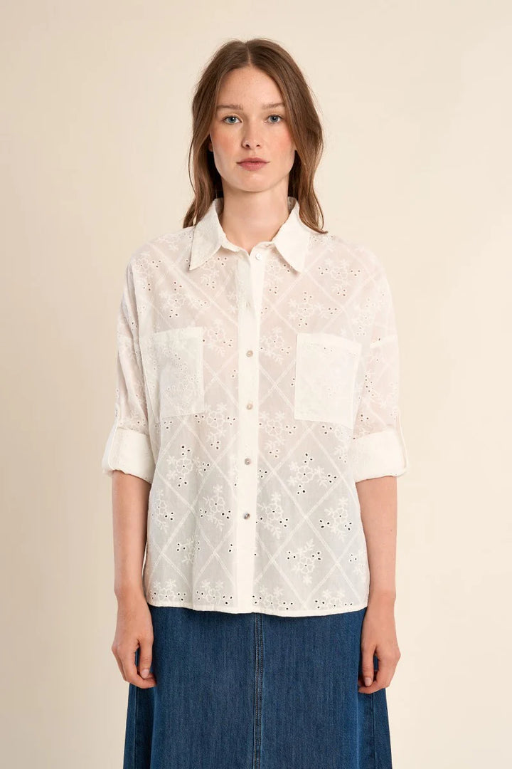 Cute As A Button Blouse
