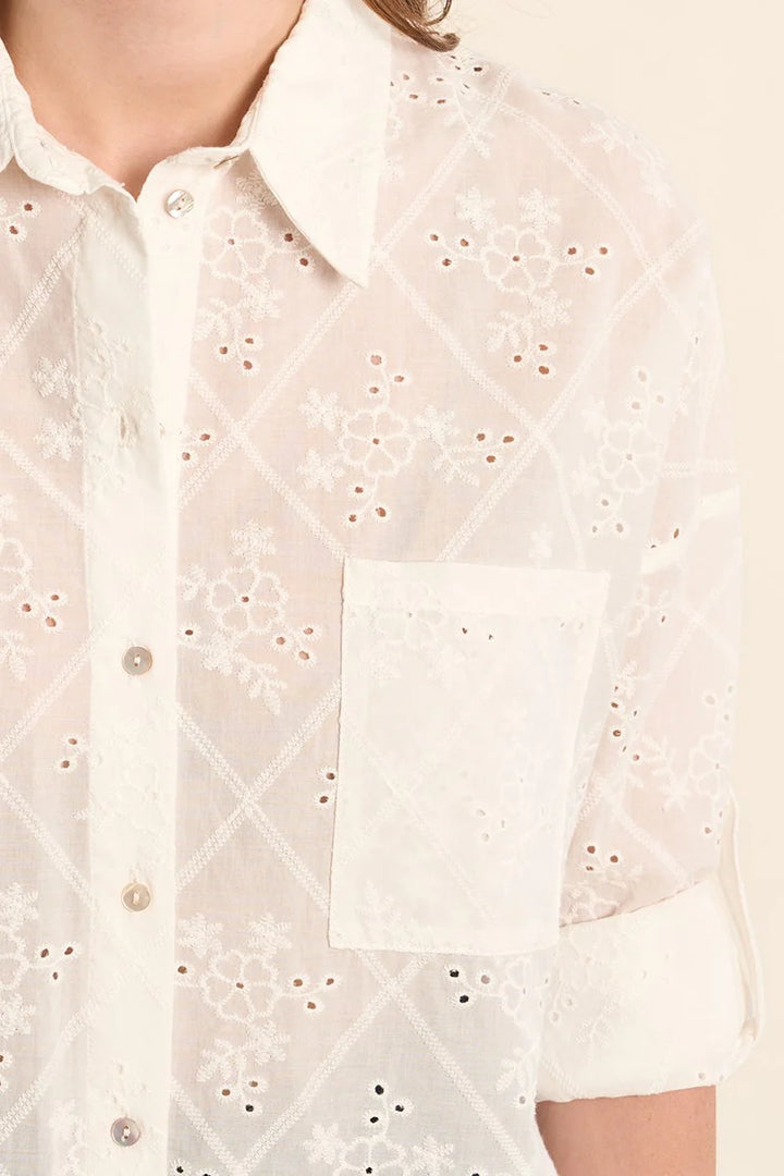 Cute As A Button Blouse