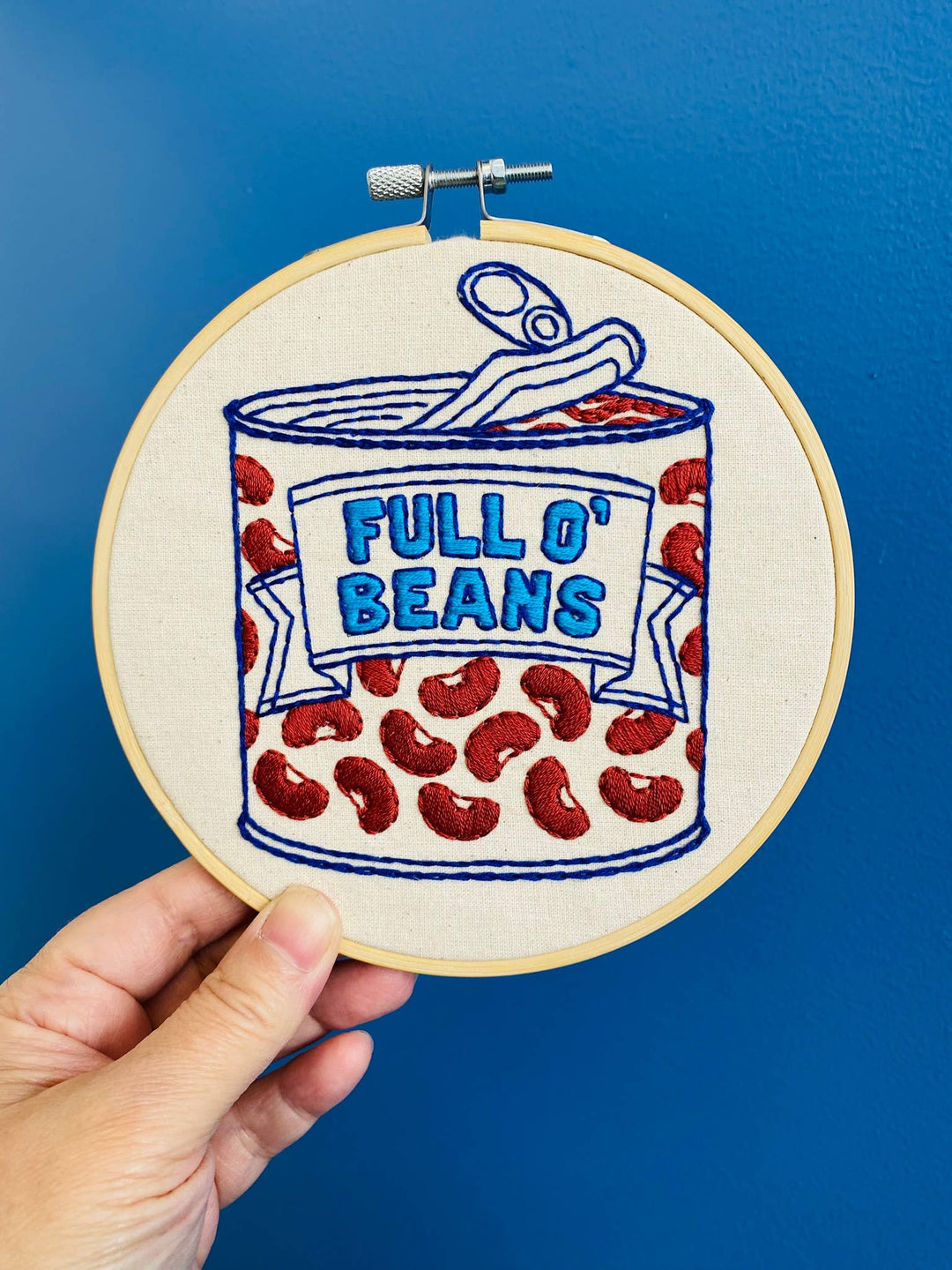 Beans Complete Embroidery Kit