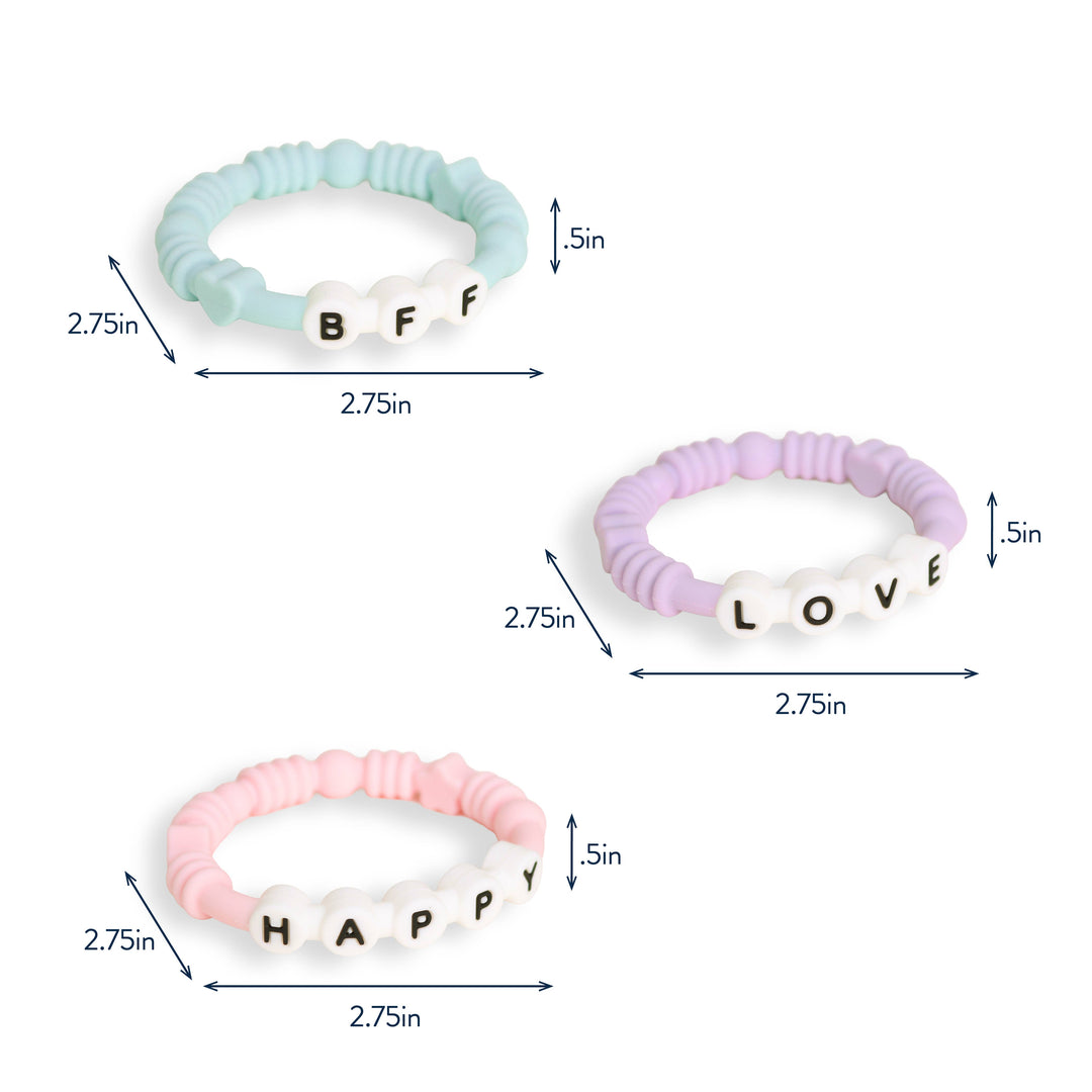 Bitzy Bands™ Teething Rings