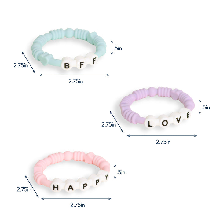 Bitzy Bands™ Teething Rings