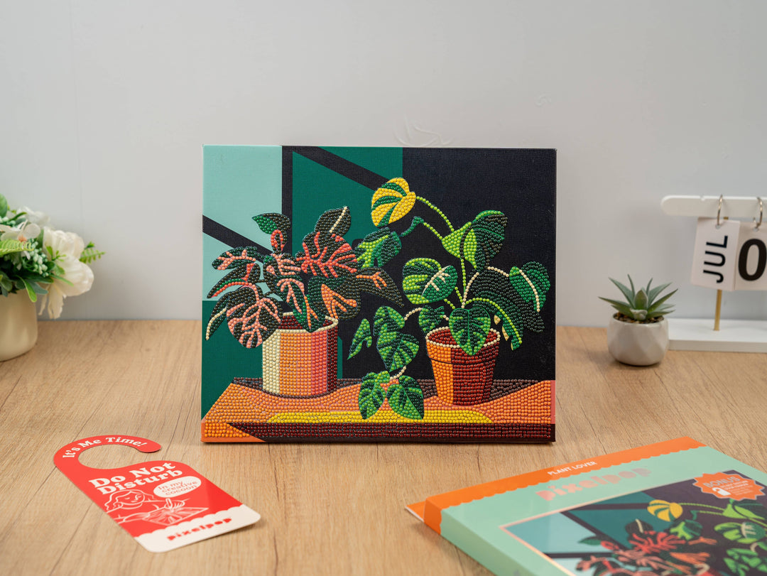 PixelPop™ Diamond Art — Reset Edition -  Plant Lover
