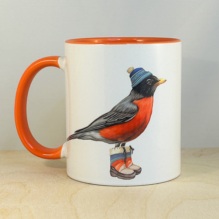 American Robin Mug: 11oz - 325ml