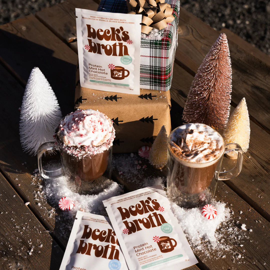 Beck's Broth - Protein Mint Hot Chocolate