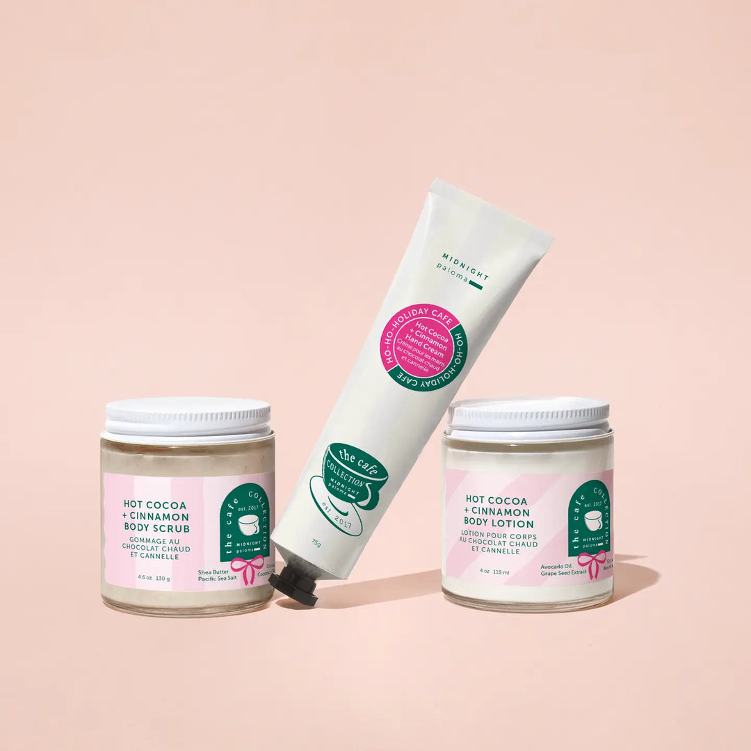 Hot Cocoa + Cinnamon Trio