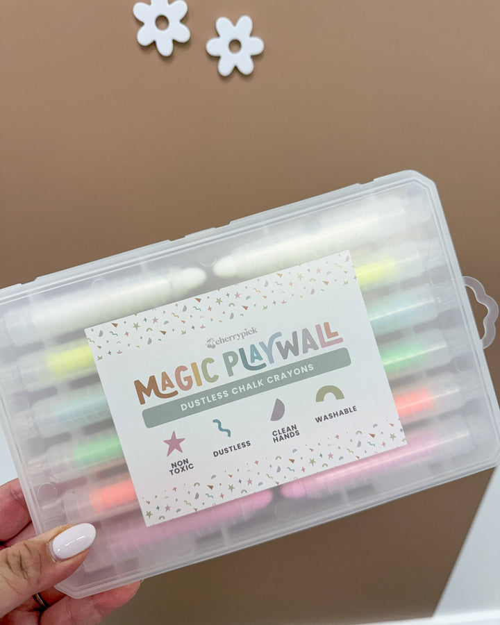 Neon Dustless Chalk Crayons