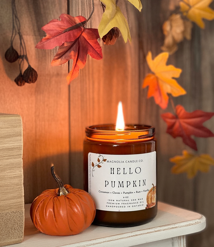 Hello Pumpkin Candle 8oz