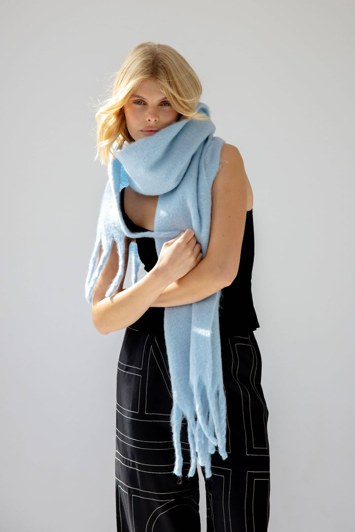 The Stockholm Scarf - Glacier Blue