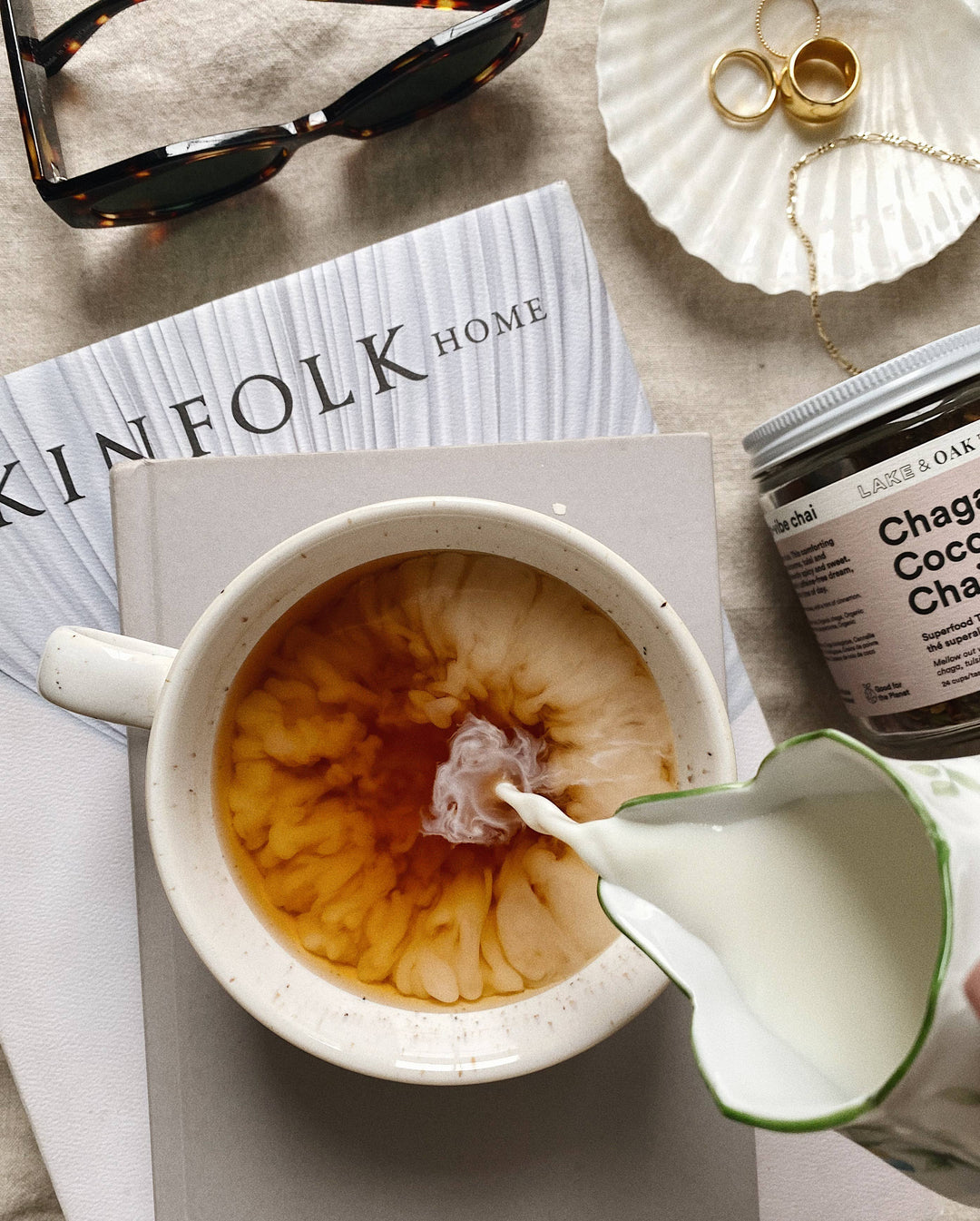 Spiced Coconut Chai - Superfood Tea Blend: Pyramid Tea Bags - Retail Canister