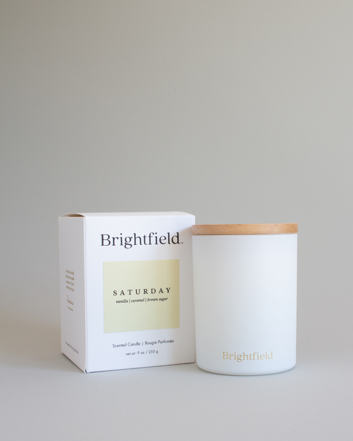 Saturday Wood Wick Candle