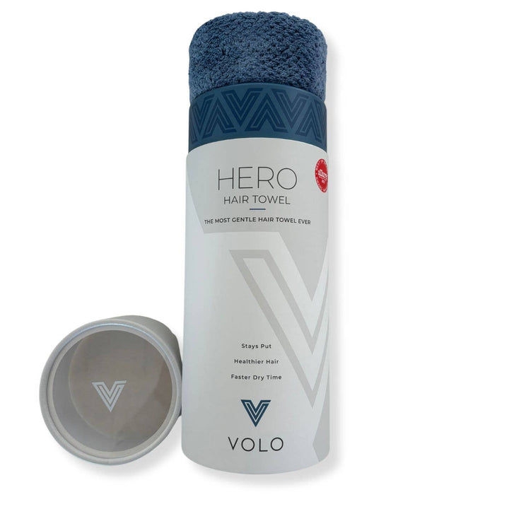 VOLO Hero Hair Towel: Luna Gray