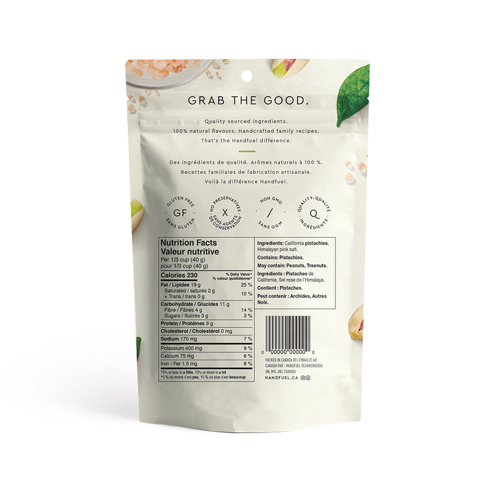 Dry Roasted Himalayan Salt Pistachios