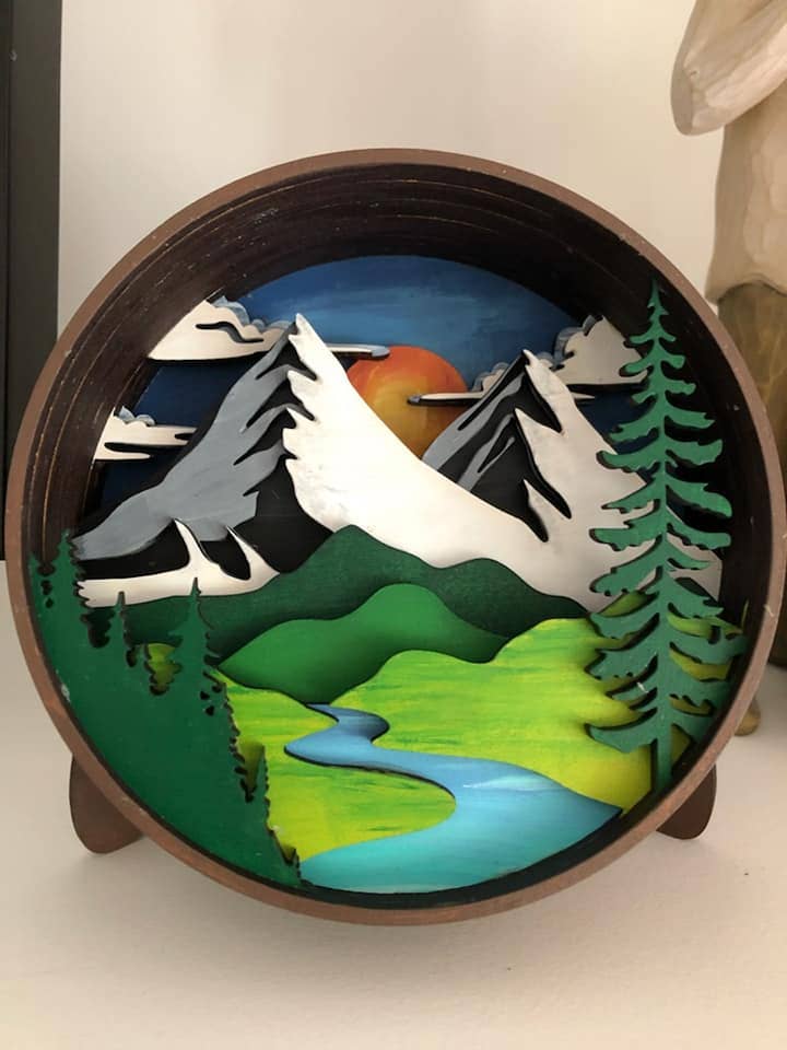 Adventure Awaits Shadow Box Kit
