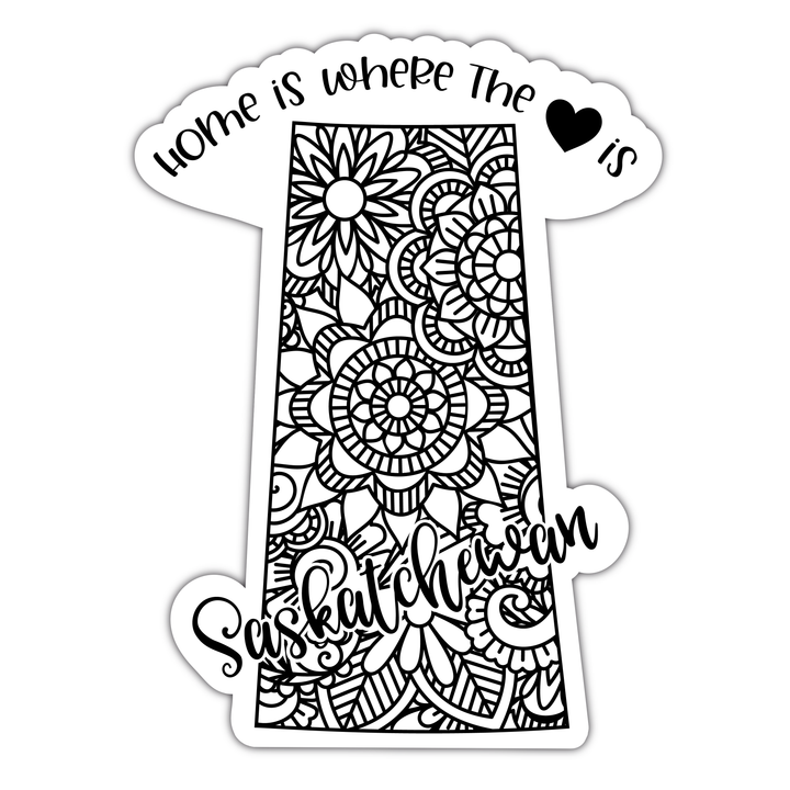 Saskatchewan Vinyl Sticker