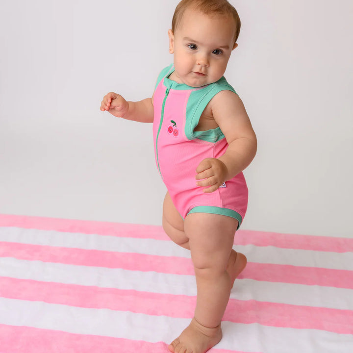 Cherry Solid Swimsuit