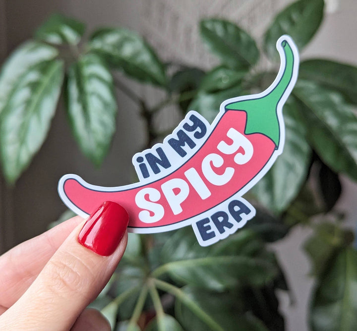 In My Spicy Era Vinyl Sticker