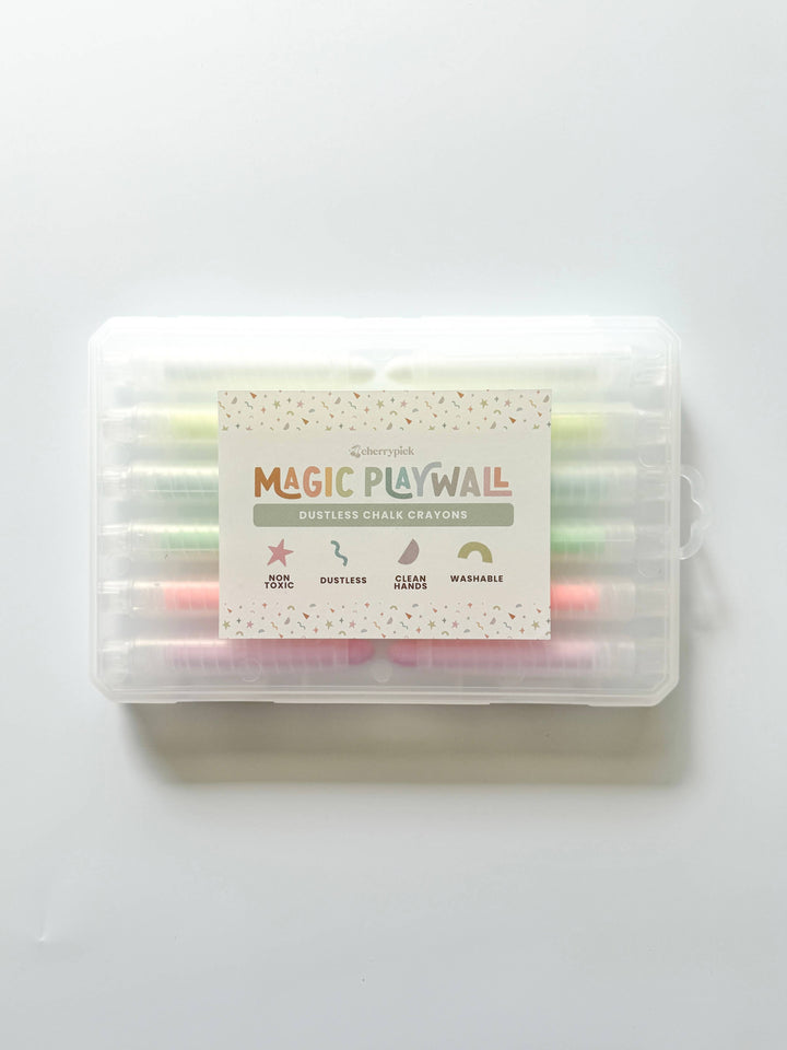 Neon Dustless Chalk Crayons