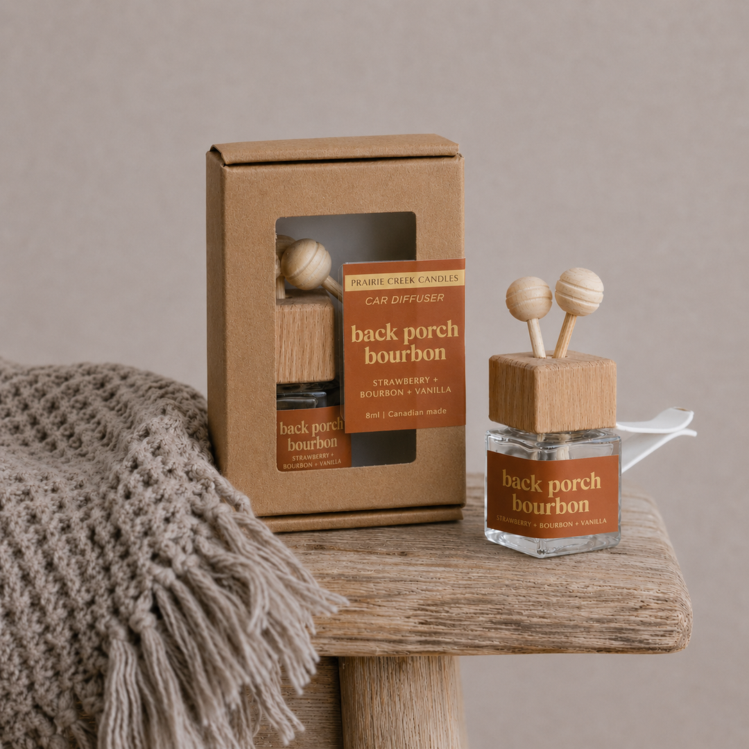BACK PORCH BOURBON | NON TOXIC VENT CLIP CAR DIFFUSER