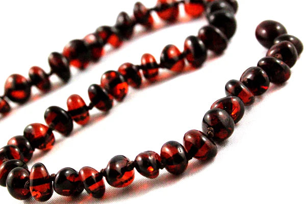 Molasses 11" Healing Amber Necklace