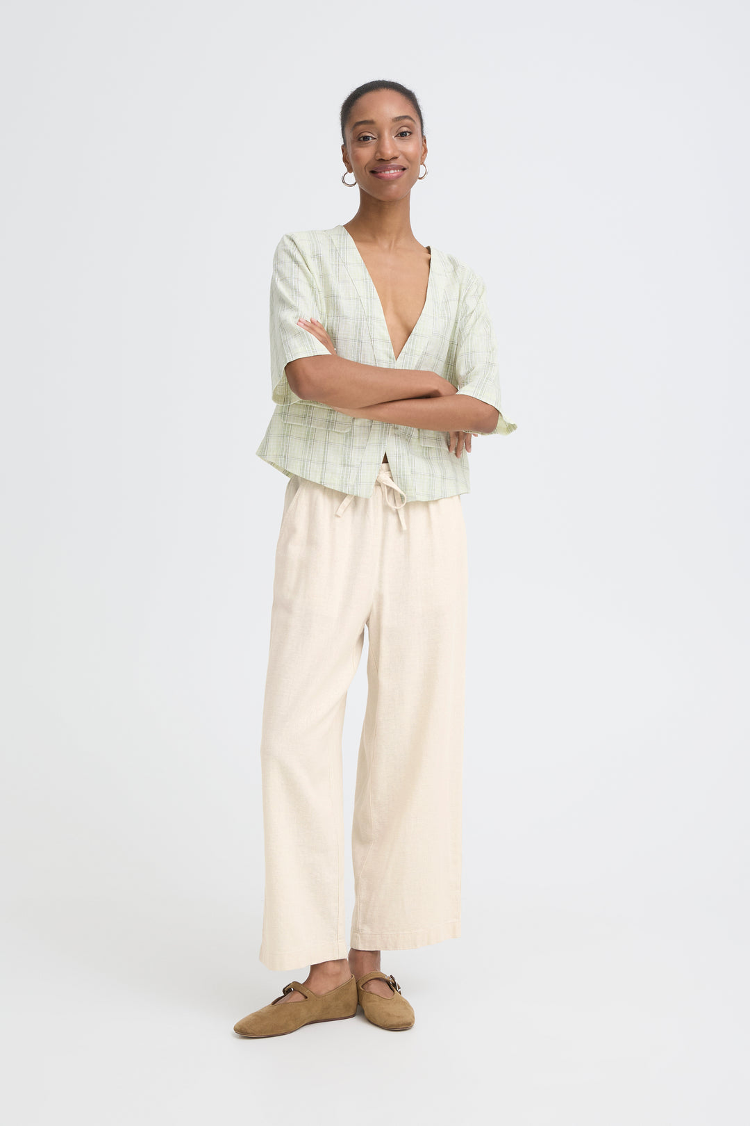 Walk This Way Linen Trousers