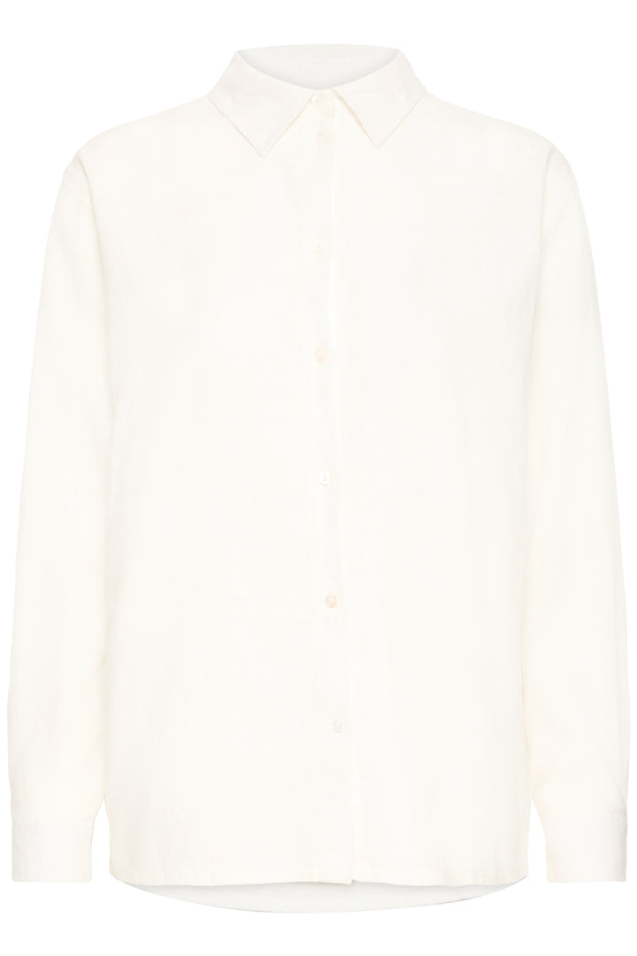 Keep It Real Blouse - Cloud Dancer