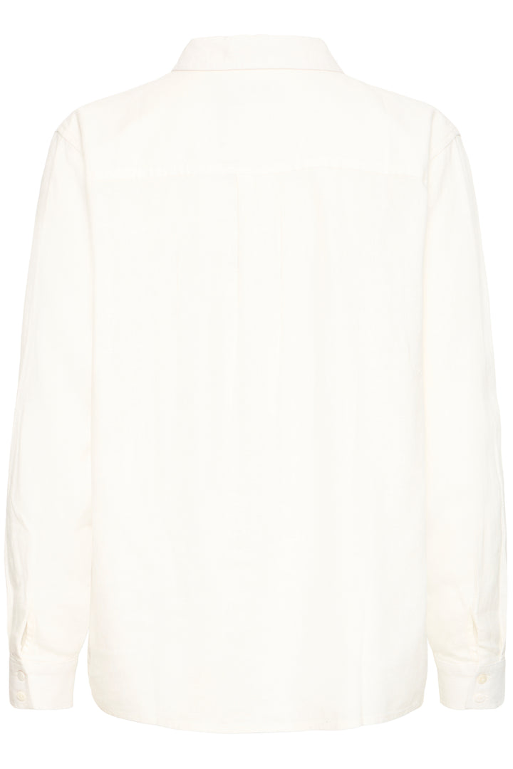 Keep It Real Blouse - Cloud Dancer