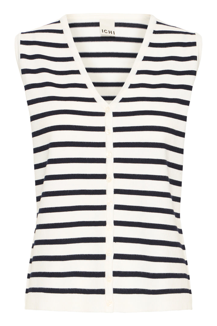The Slow Burn Vest - Striped