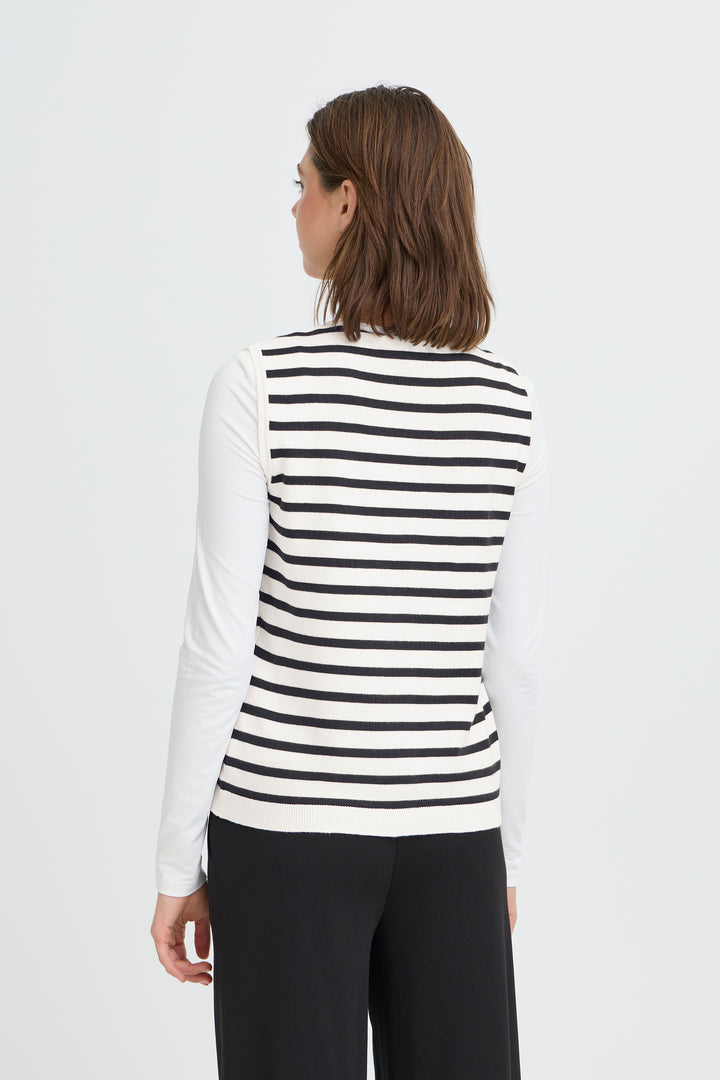 The Slow Burn Vest - Striped