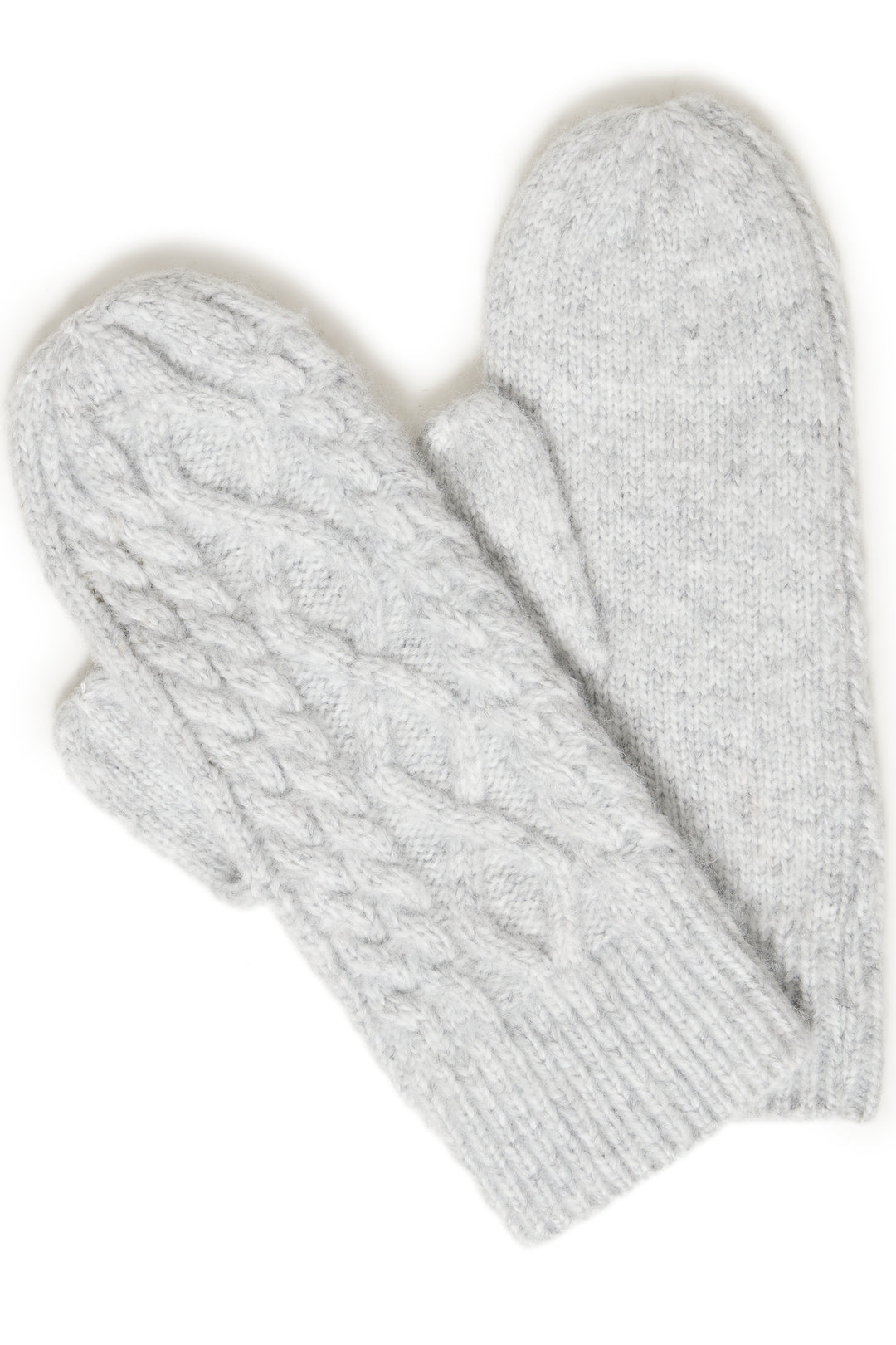 Iaedith Mittens- Light Grey