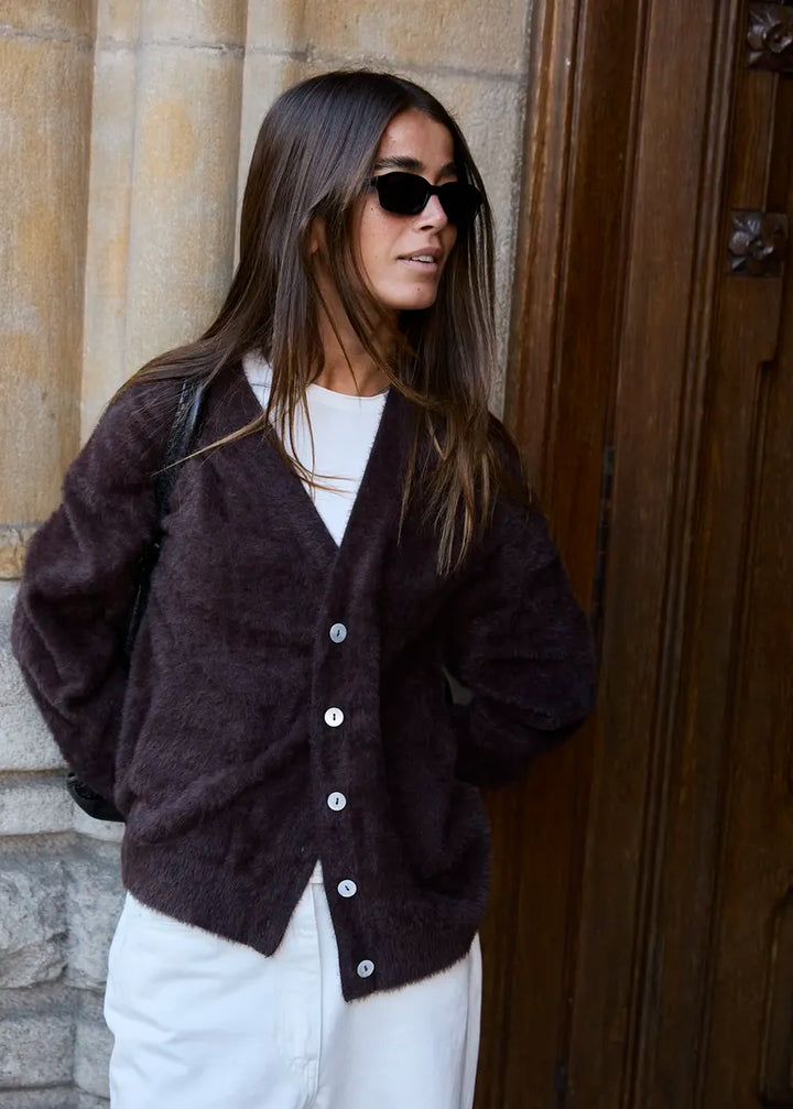 Espresso Knit Cardigan
