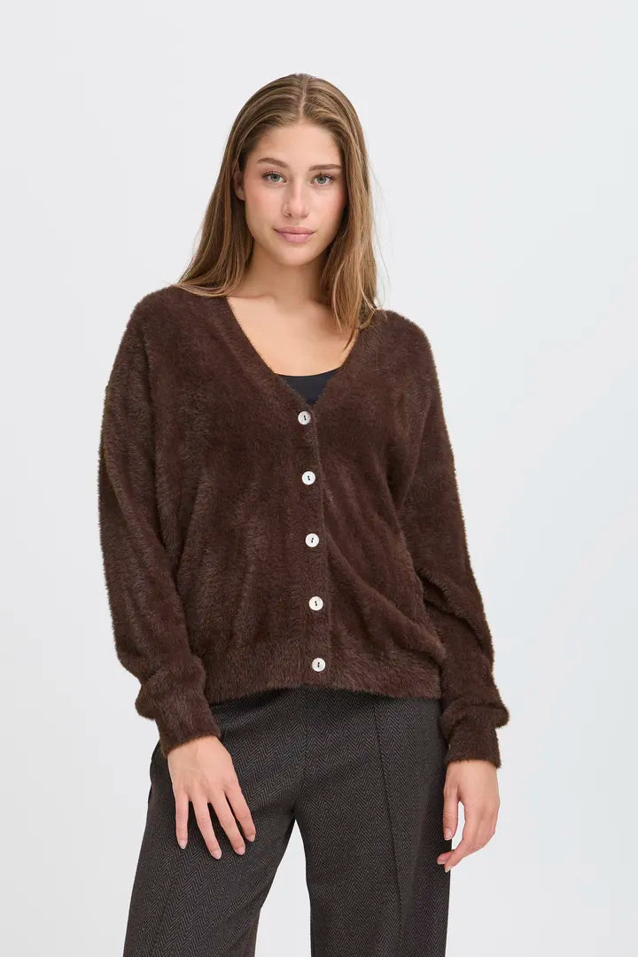 Espresso Knit Cardigan
