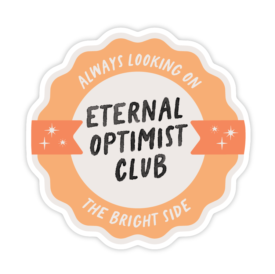 Eternal Optimist Club - Vinyl Sticker