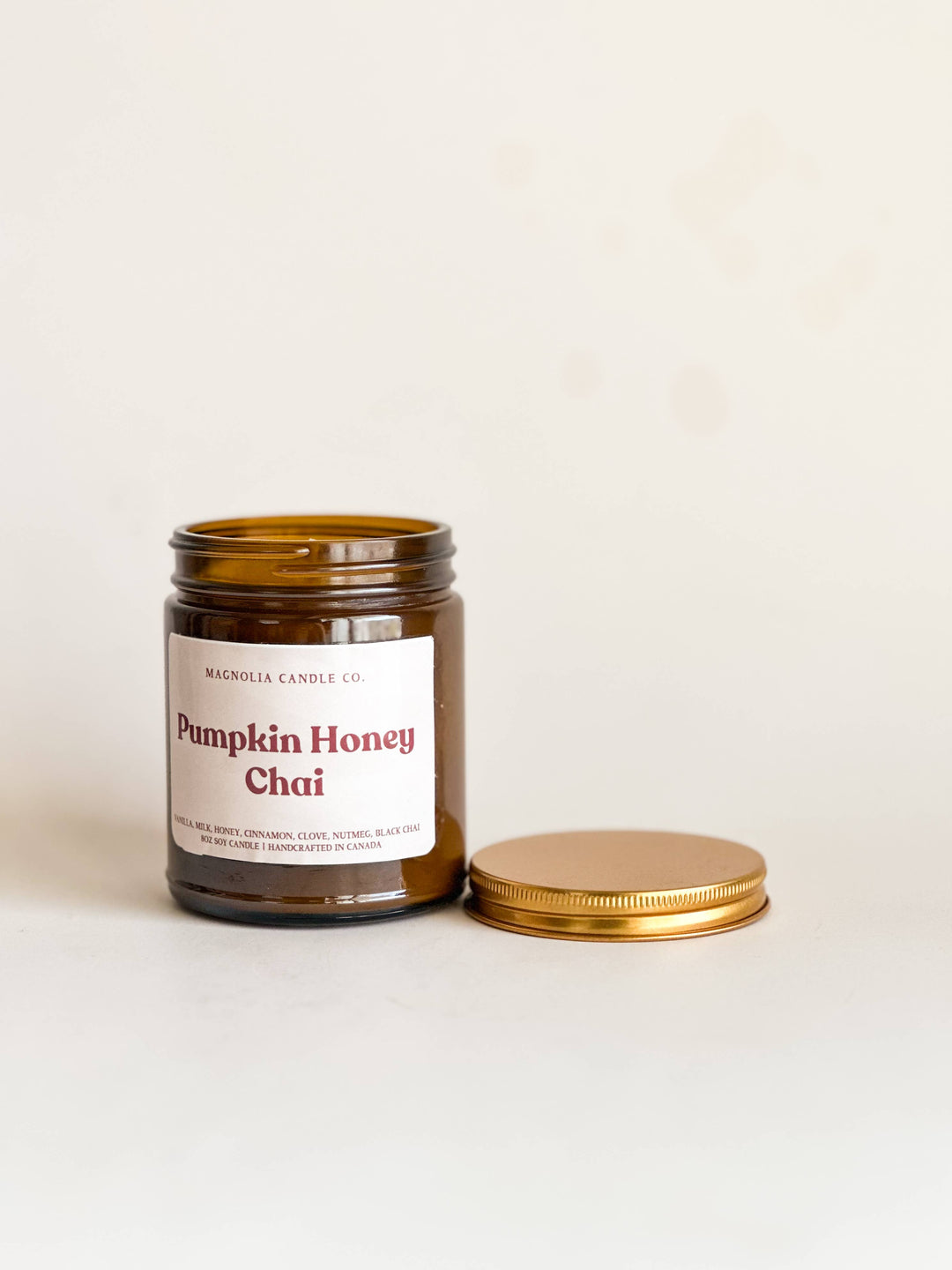 Pumpkin Honey Chai Candle 8oz