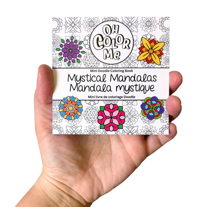 Mini Mystical Mandalas Colouring Book