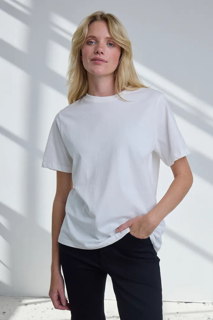 Ihpalmer Loose Tee- Cloud Dancer
