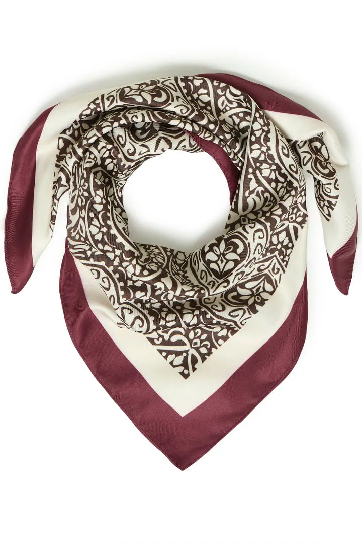Iakatilio Scarf- Coffee Bean