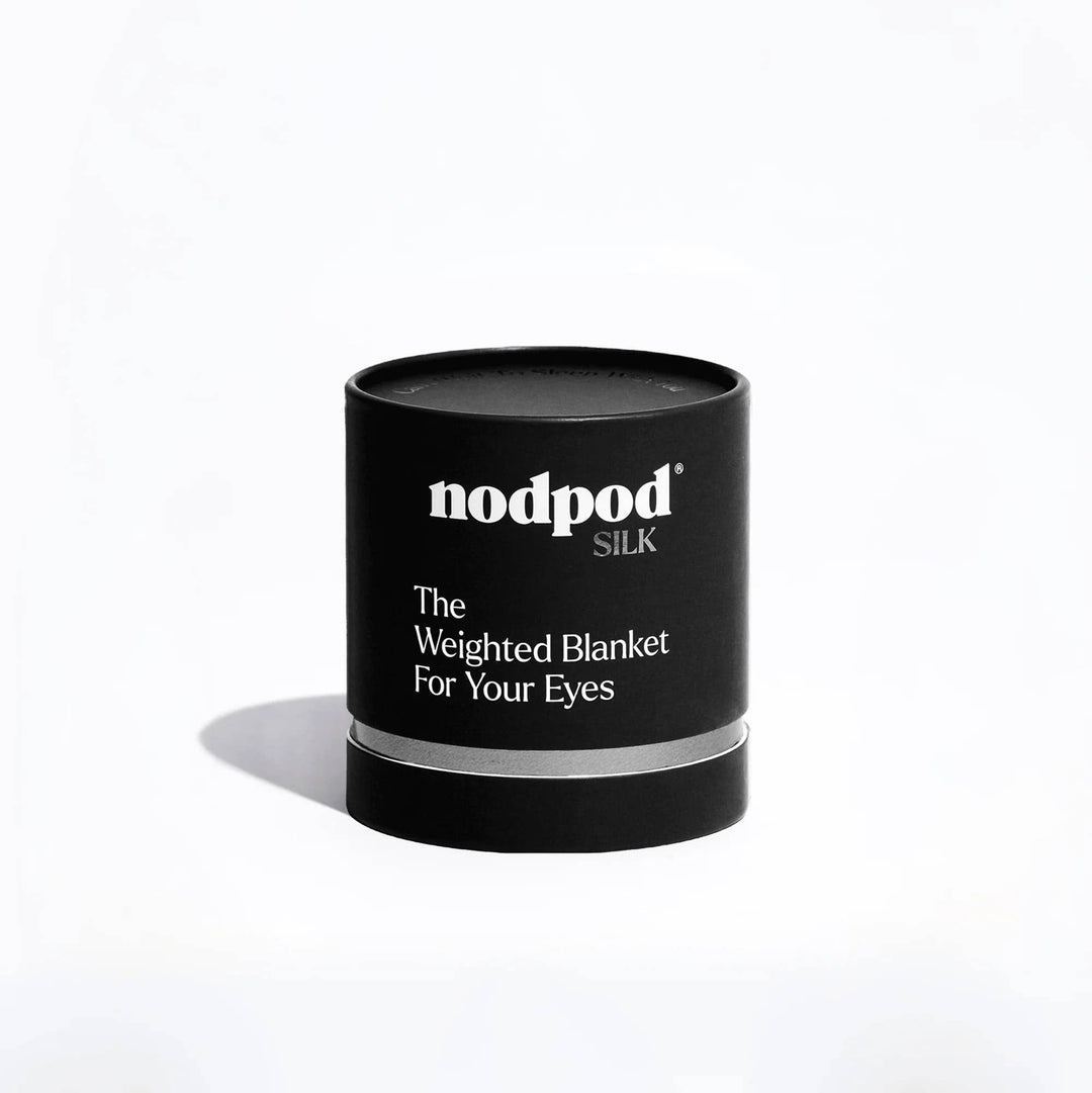 Silk Weighted Sleep Mask- Noir - Eye Mask