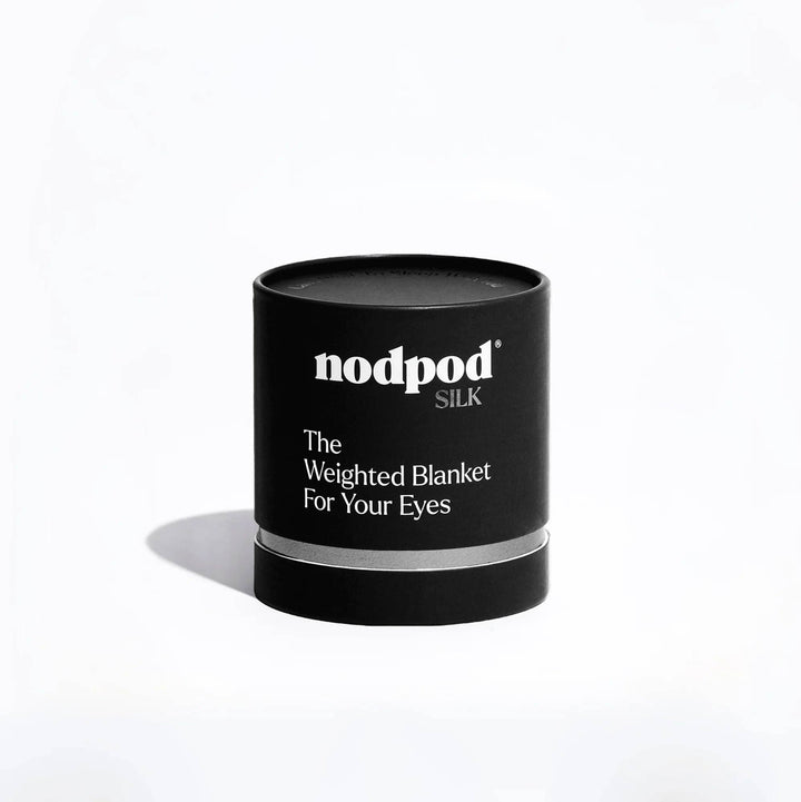 Silk Weighted Sleep Mask- Noir - Eye Mask