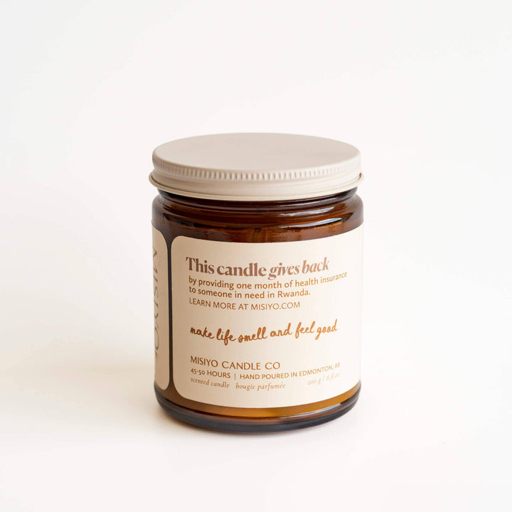 Golden Plum + Persimmon | Canadian Beeswax Candle
