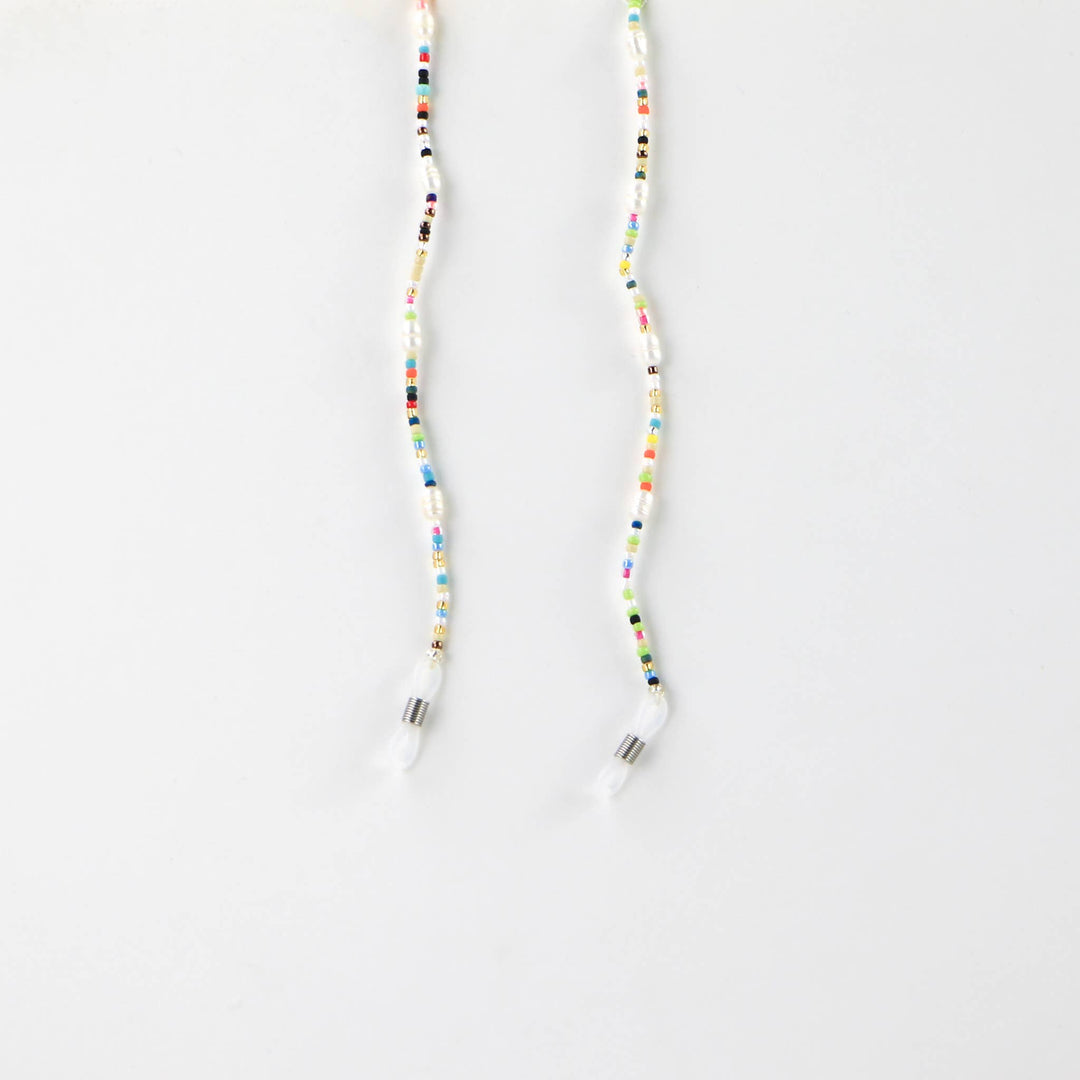 Alila Dainty Beaded Sunglass Chain: Multi-Colored