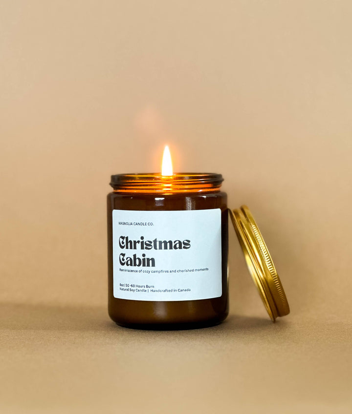 Christmas Cabin Candle