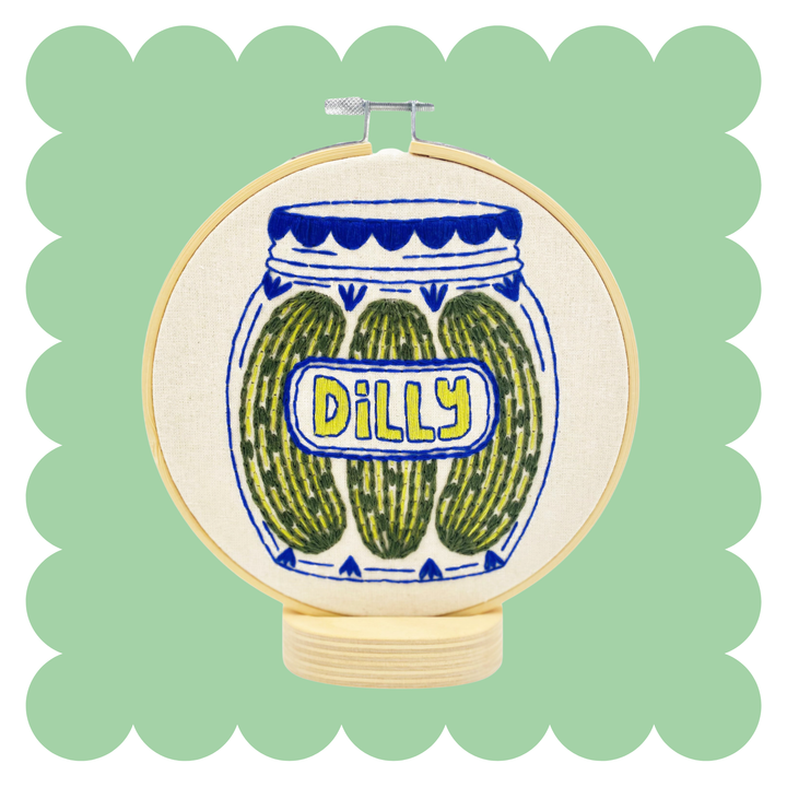 Pickles Complete Embroidery Kit