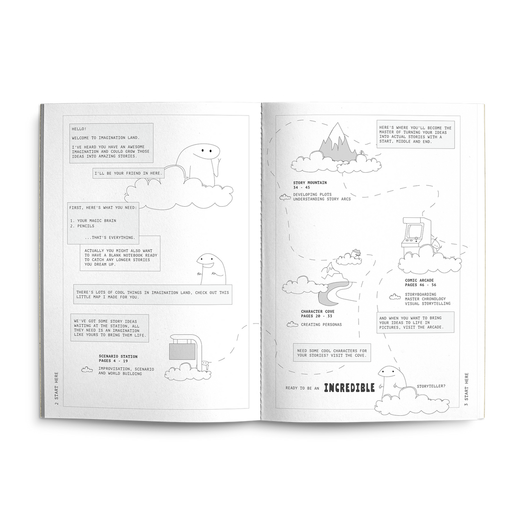 Imagination Land Notebook