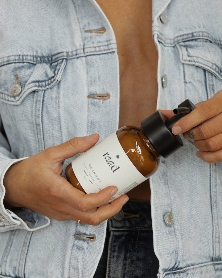 SUN-DRENCHED gradual tan lotion